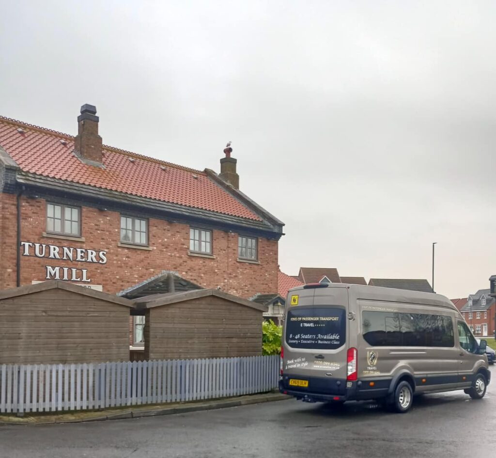 E Travel North East Minibus Hire Redcar, Turners Mill